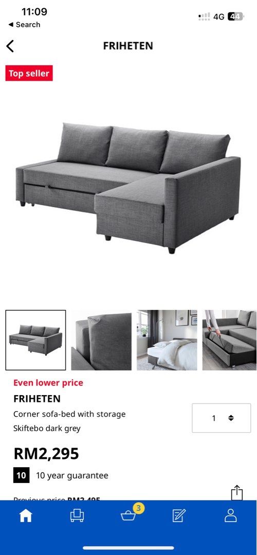 Friheten Sofa Bed Furniture Home
