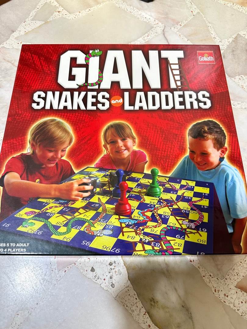 Giant Snake and Ladders, Hobbies & Toys, Toys & Games on Carousell