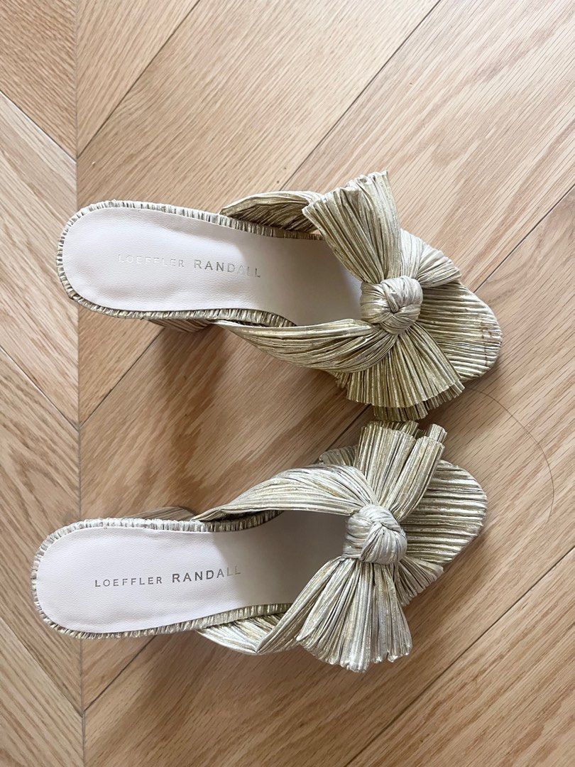 Loeffler randall clearance penny knot slides