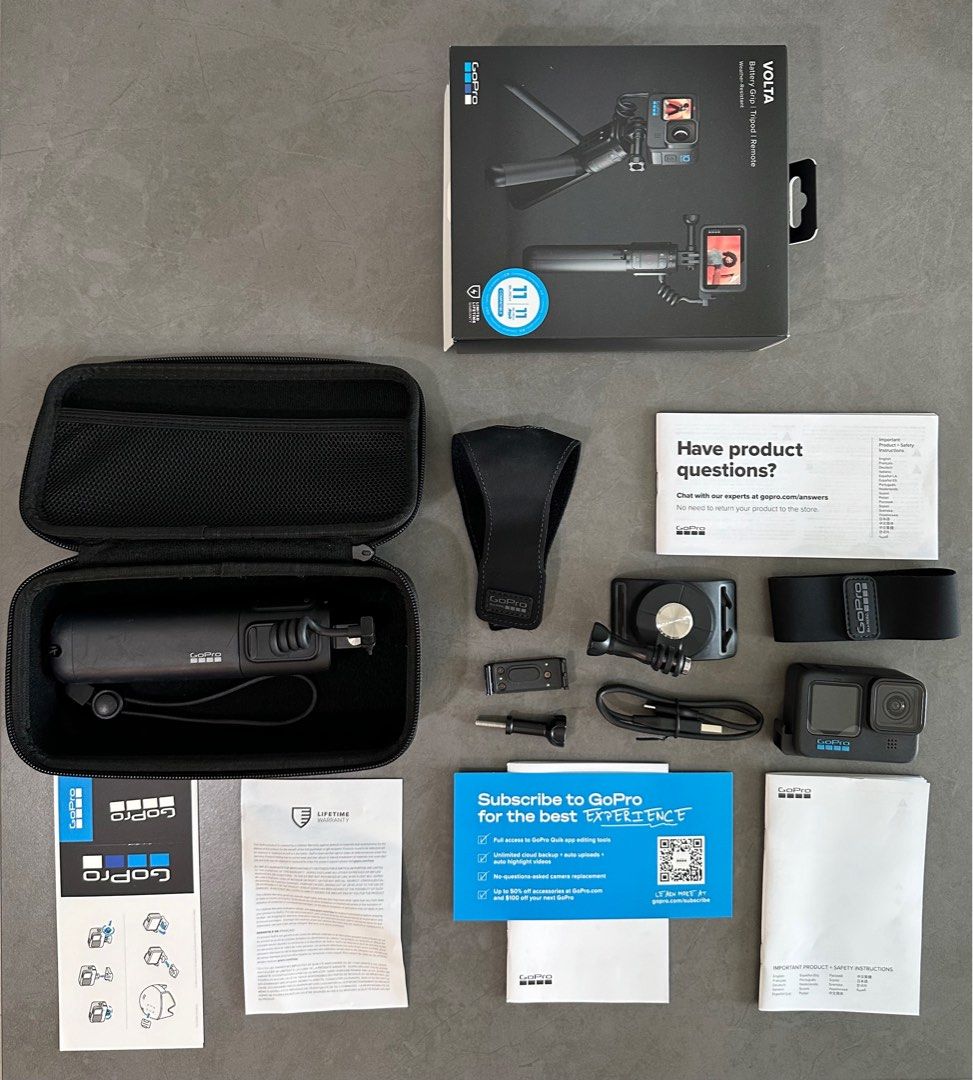 GoPro HERO 11 Black with Volta 128GB SDXC card U3, 攝影器材, 相機