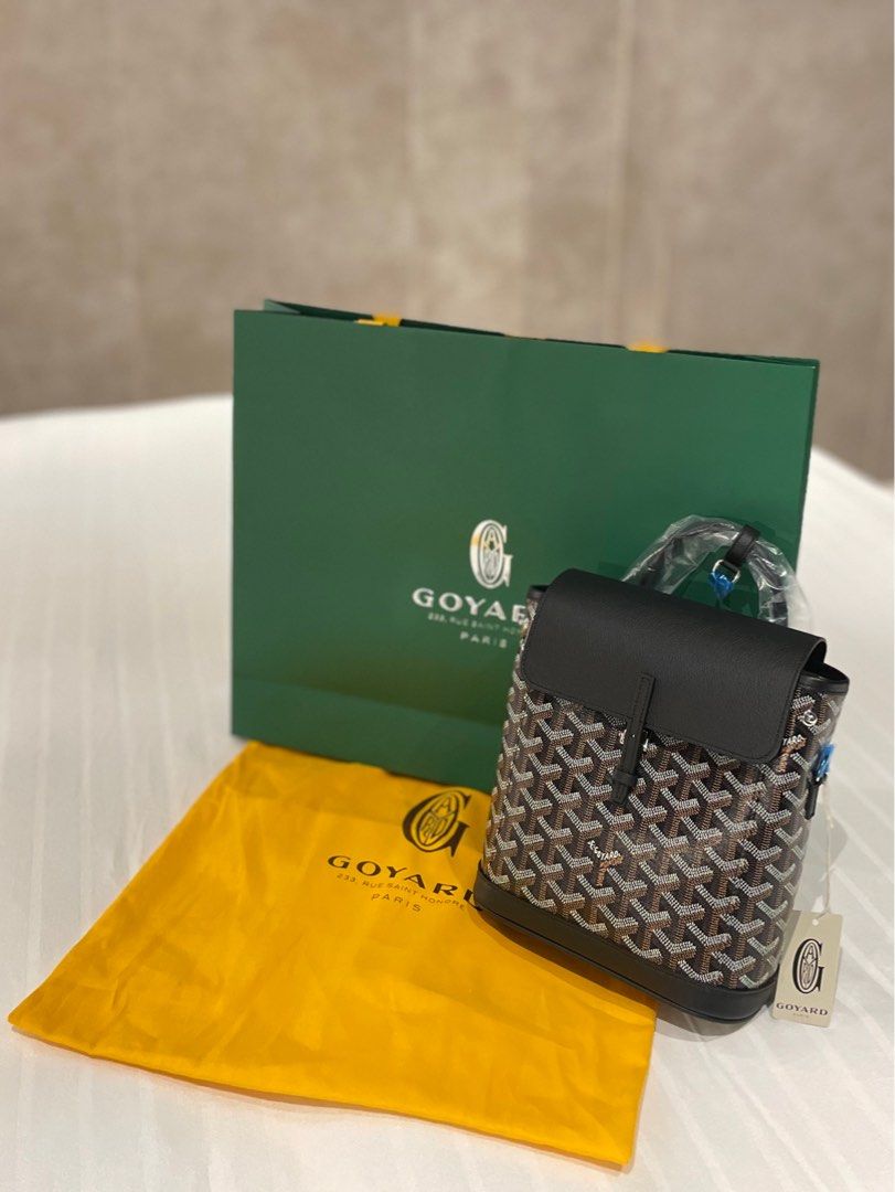 GOYARD Goyard Alpin mini backpack green used beautiful