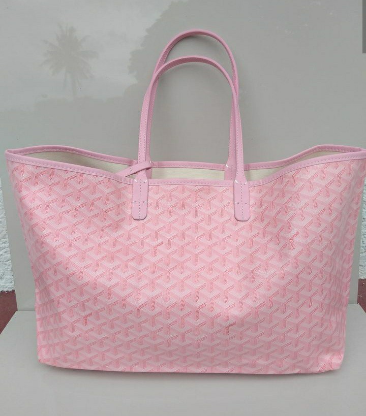 pink goyard tote bag