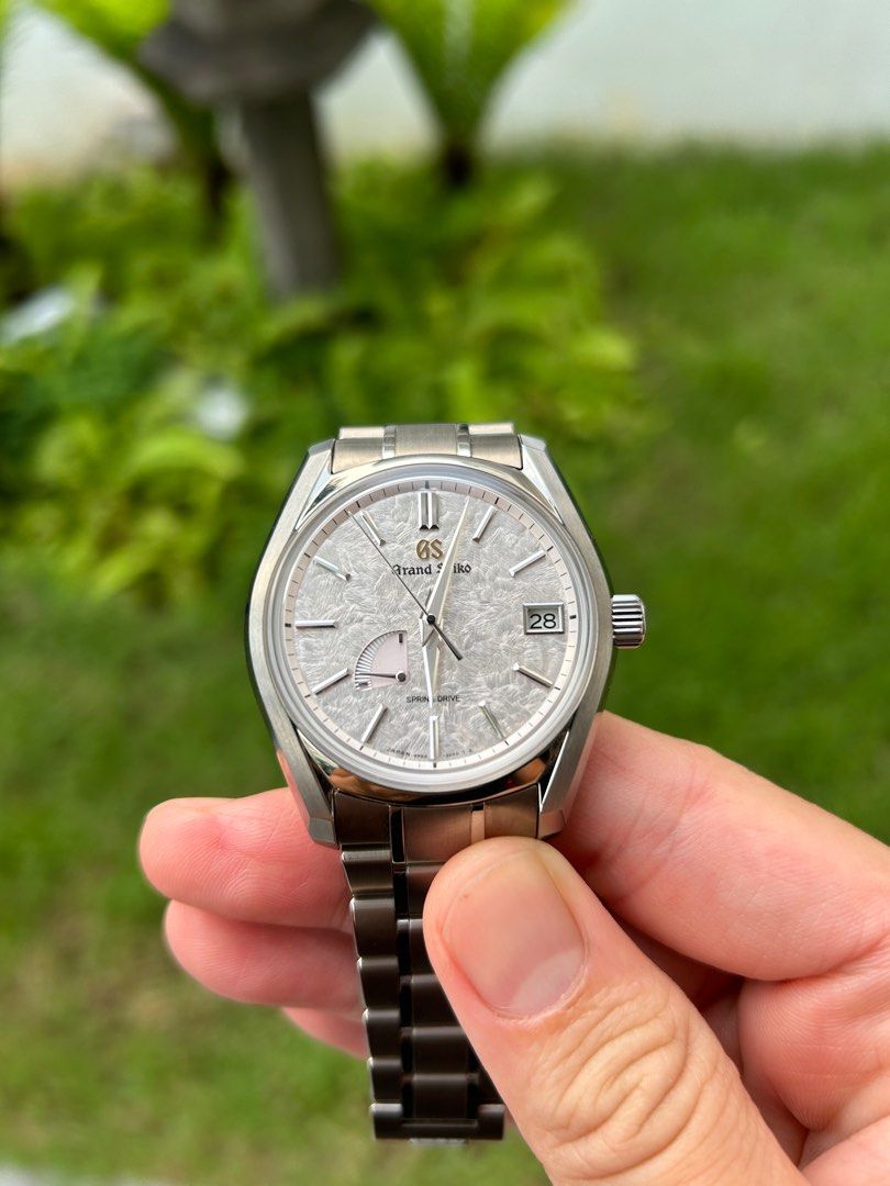 Full set Grand Seiko Spring drive Cherry Blossoms SBGA413