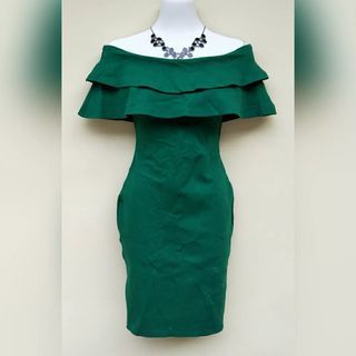 Green Sabrina Dress