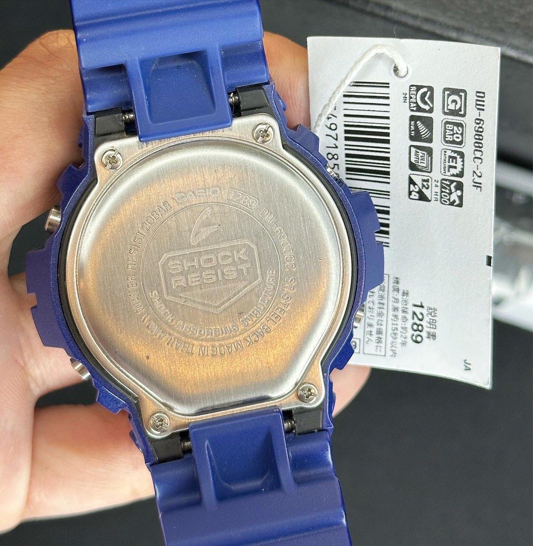 Casio g shock best sale dw 6900 manual