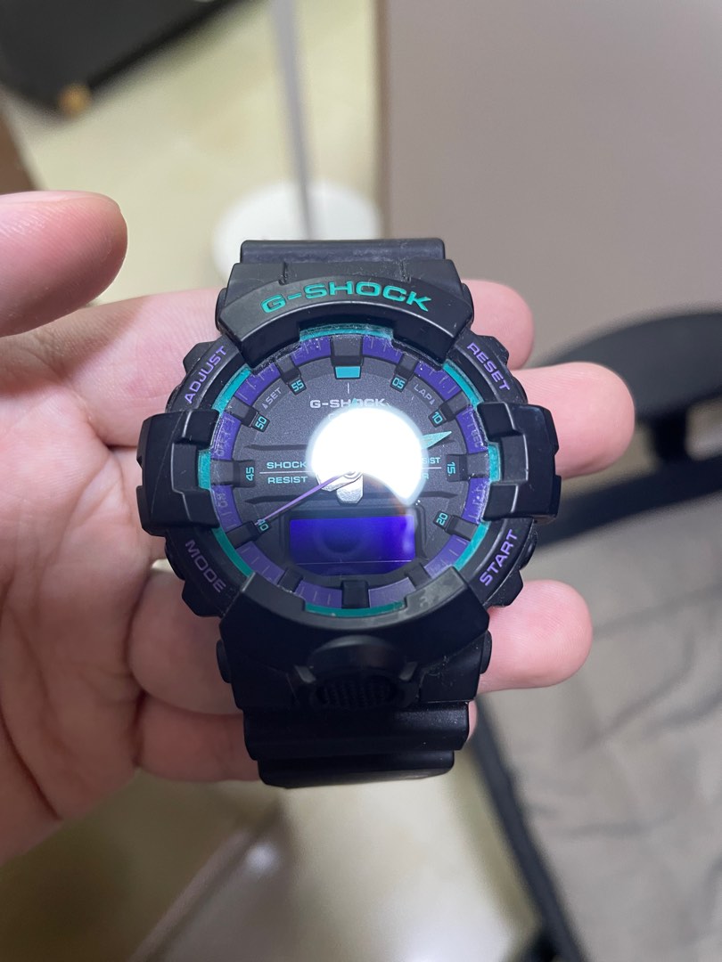 Gshock GA-800BL, 名牌, 手錶- Carousell