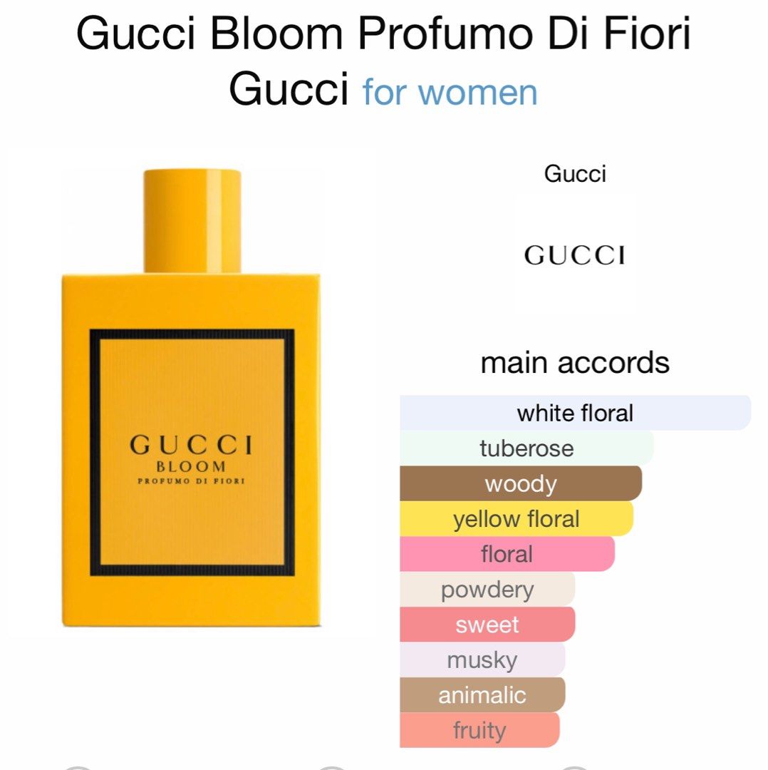 Gucci bloom profumo top di fiori tester