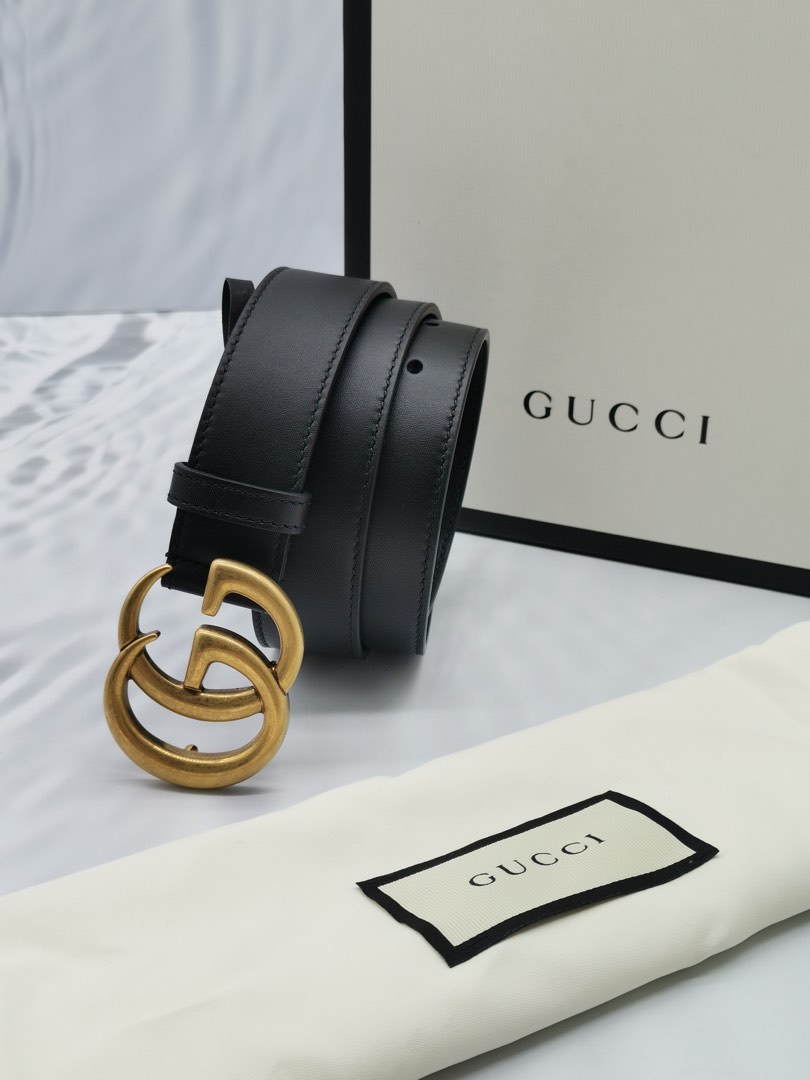 Gucci marmont hotsell belt 3cm