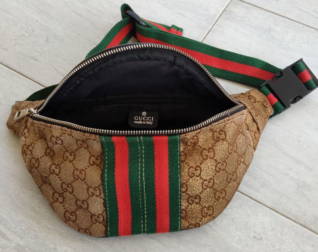 Gucci fanny pack sales real vs fake