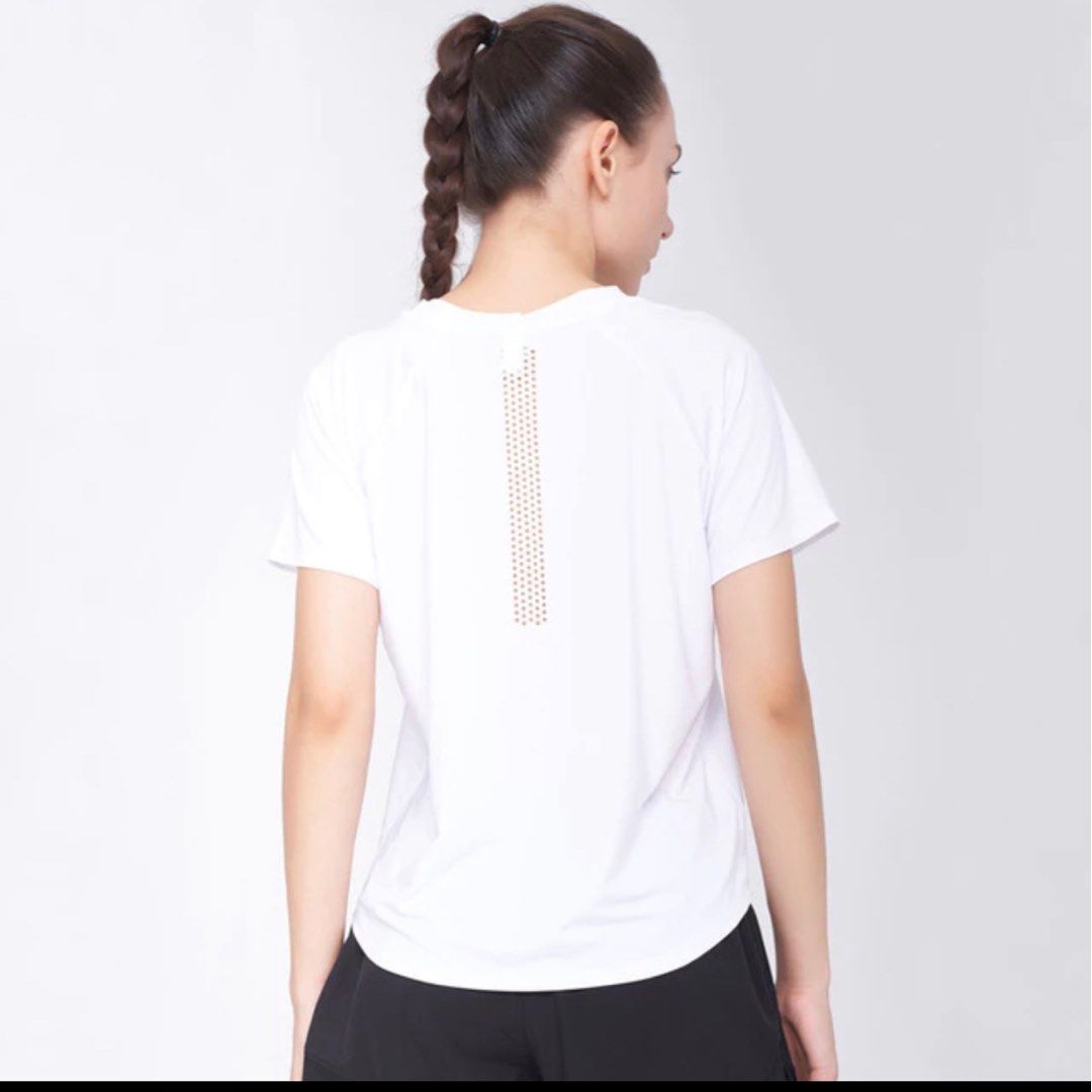 White gym cheap top