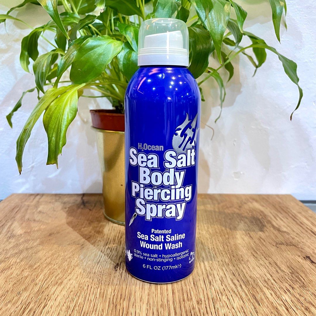 H2ocean sea salt discount body piercing spray