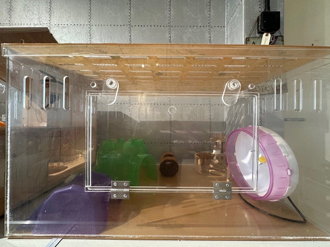 Picture of [Hamster Enclosure] Acrylic Hamster Enclosure with Free Accessories ...