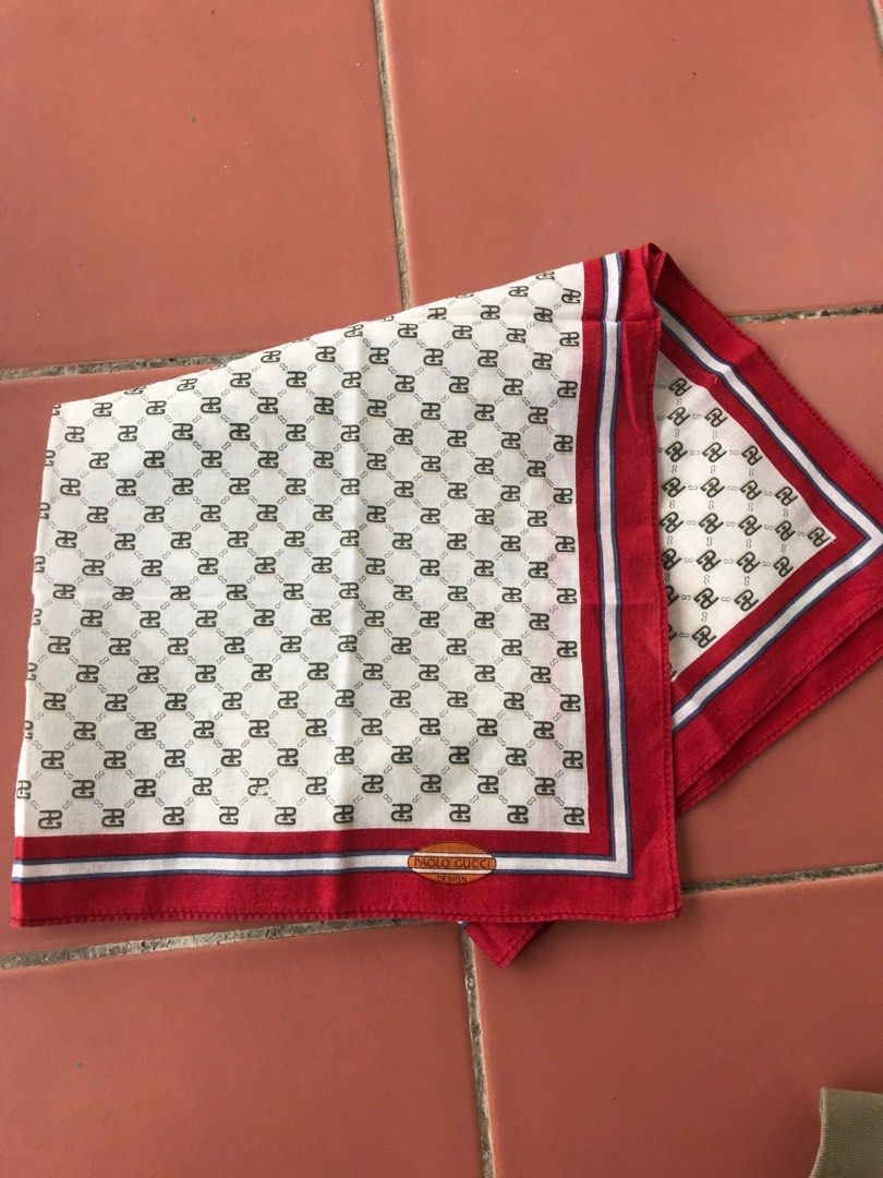Paolo gucci sale handkerchief