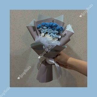 Handmade Crochet Baby's Breath Flower Bouquet