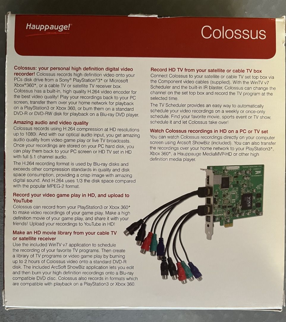 Hauppauge discount colossus 2