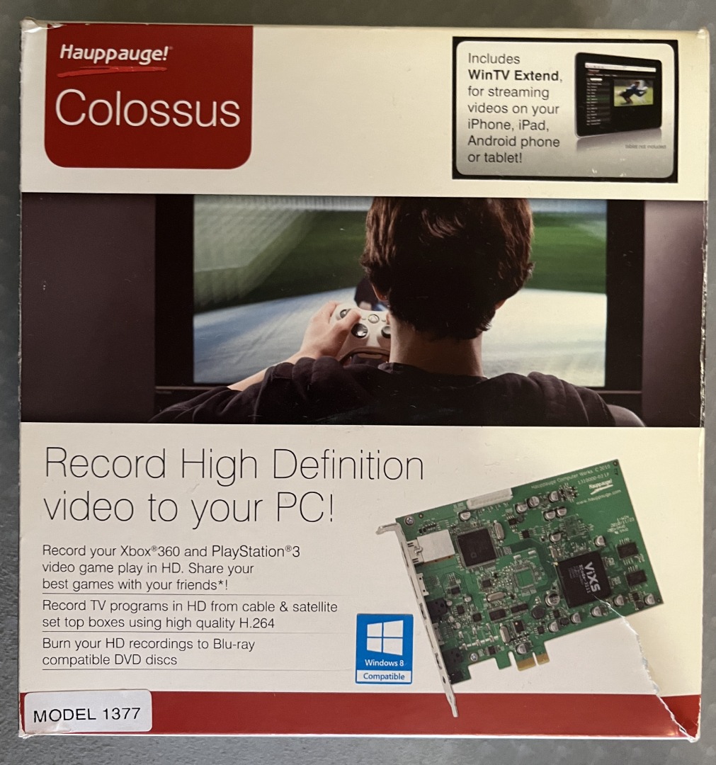 Hauppauge colossus on sale