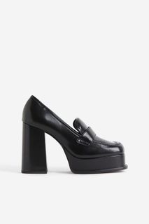 Heeled platform loafers | High heels | Loafers H&M