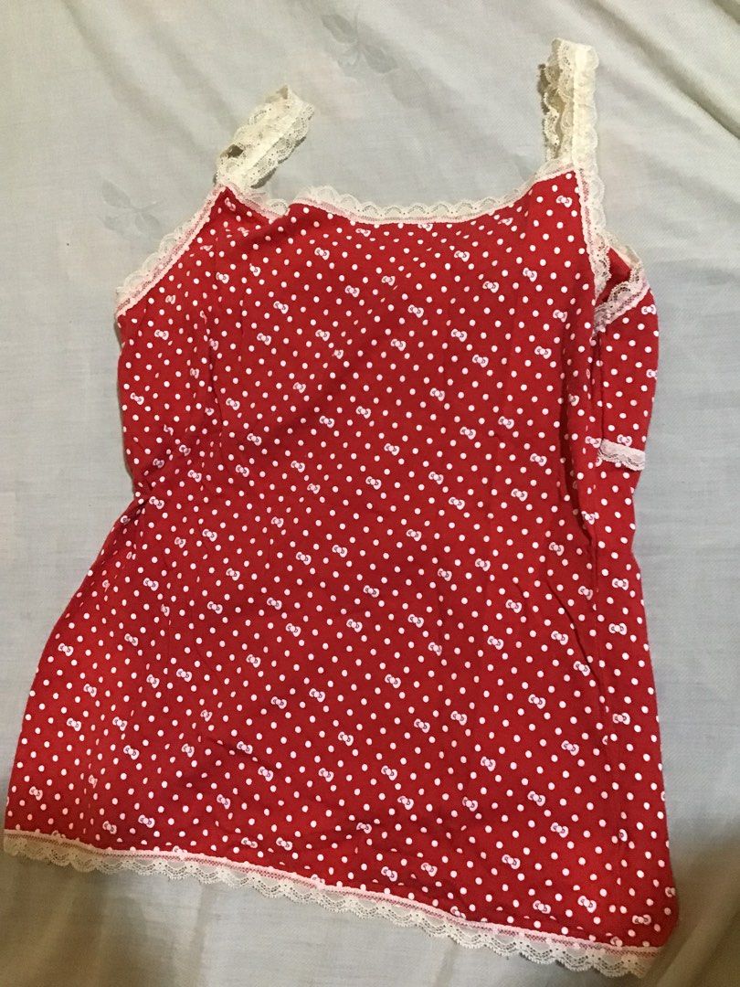 Lace hem 