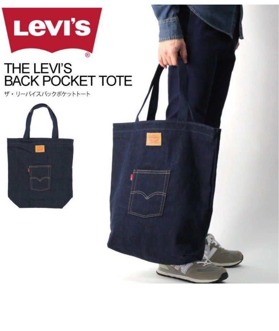 Levi's back pocket tote bag deals