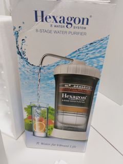 Hexagon water purifier cosway