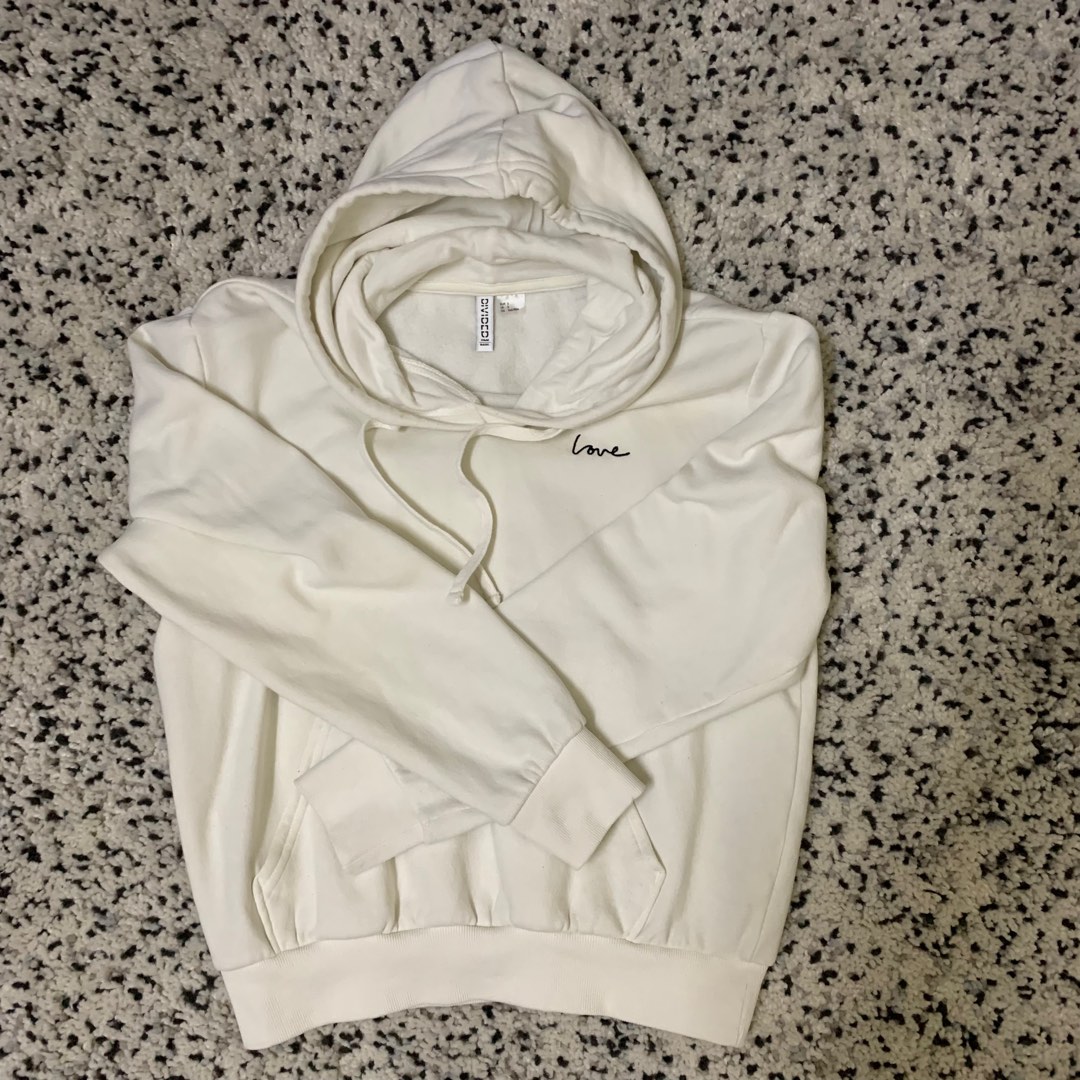 H&m top hoodie love