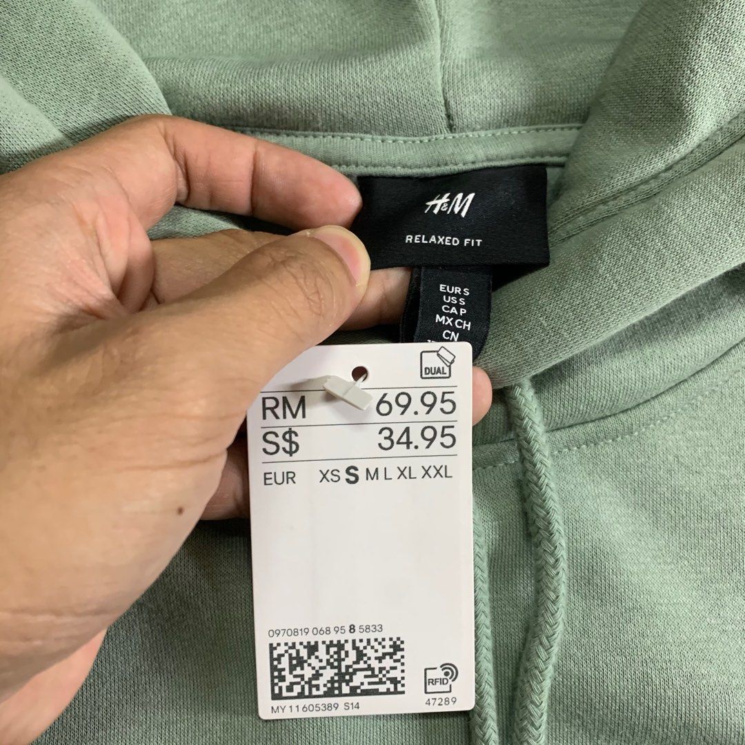 H M Hoodie Men s Fashion Tops Sets Hoodies on Carousell