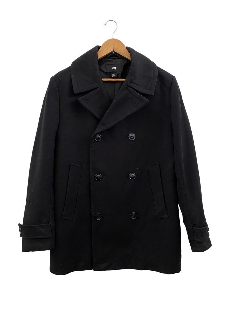 H&m peacoat men new arrivals