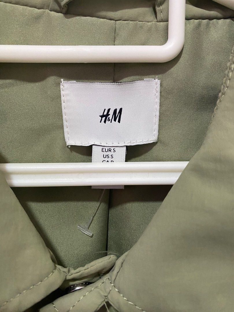 H&m store olive jacket