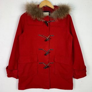 Hoodies Red Duffle Coat
