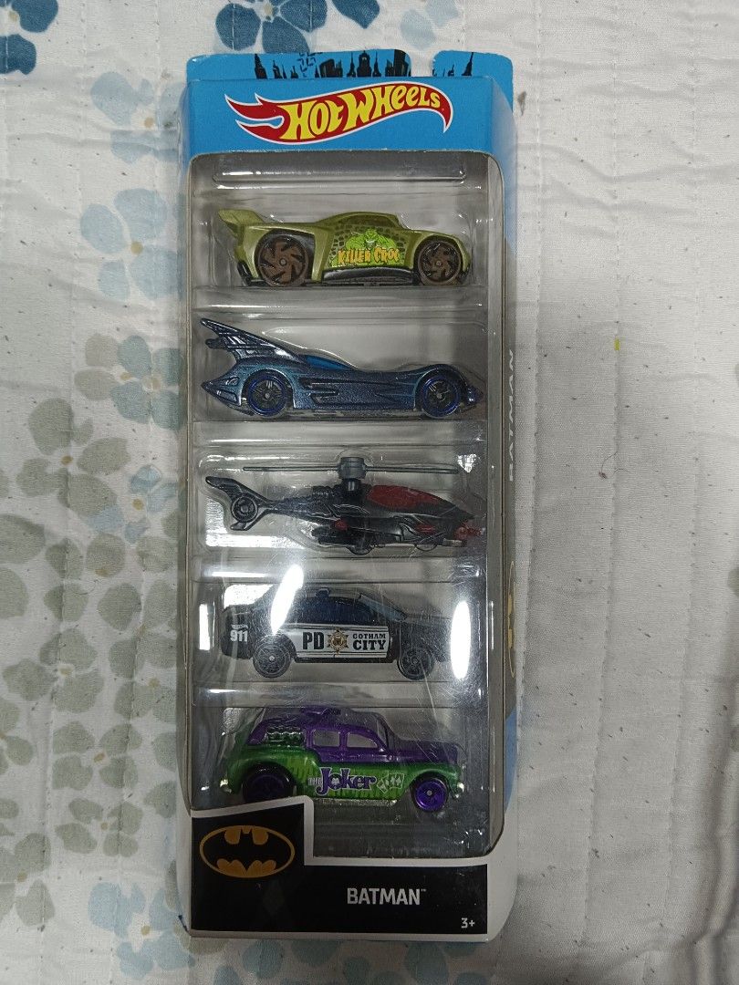 Hot wheels Batman 5 packs Hobbies Toys Toys Games on Carousell