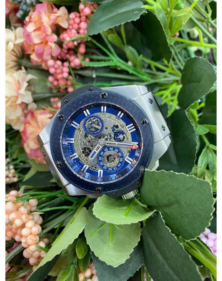 HUBLOT KING POWER JOSE MOURINHO SPECIAL ONE TITANIUM LIMITED EDITION REF 701.NQ.0137.GR.SPO14 48MM AUTOMATIC MEN S WATCH