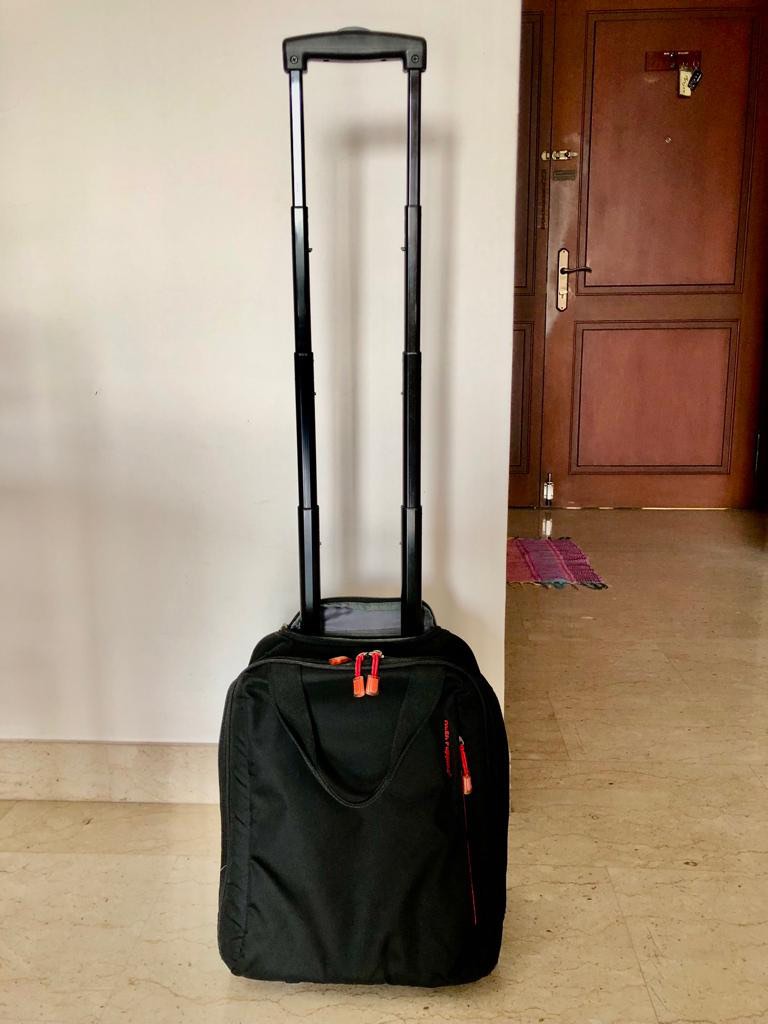 Hush puppies laptop trolley bag outlet