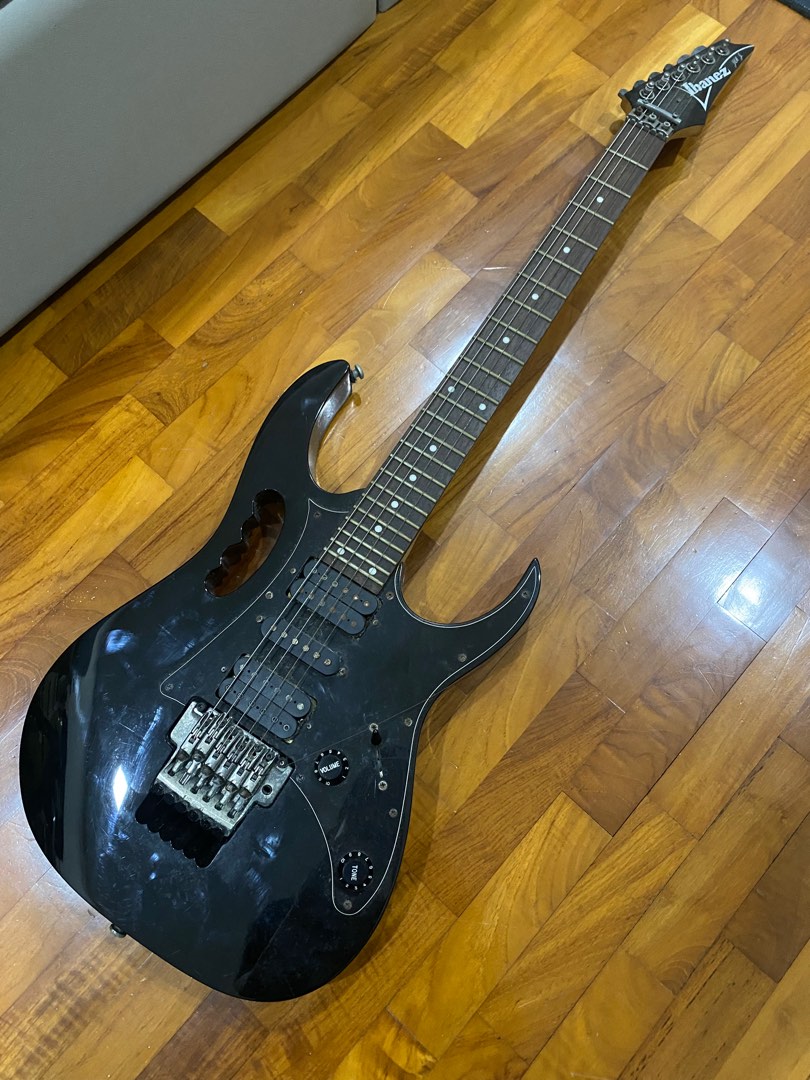 Ibanez JEM JR Black Electric Guitar