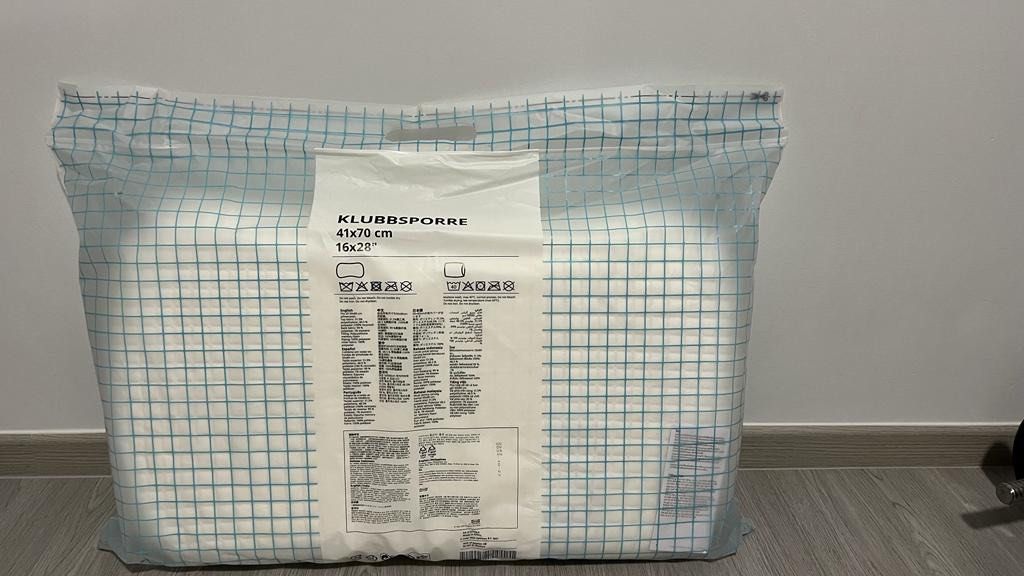 IKEA KLUBBSPORRE Cooling Head Pillow, Furniture & Home Living