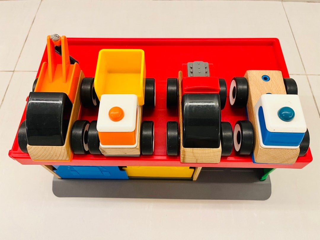 IKEA car garage toy Hobbies Toys Toys Games on Carousell