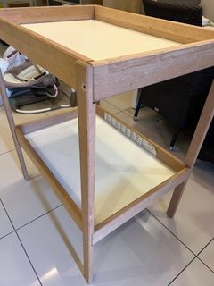 IKEA changing table with baby care mat