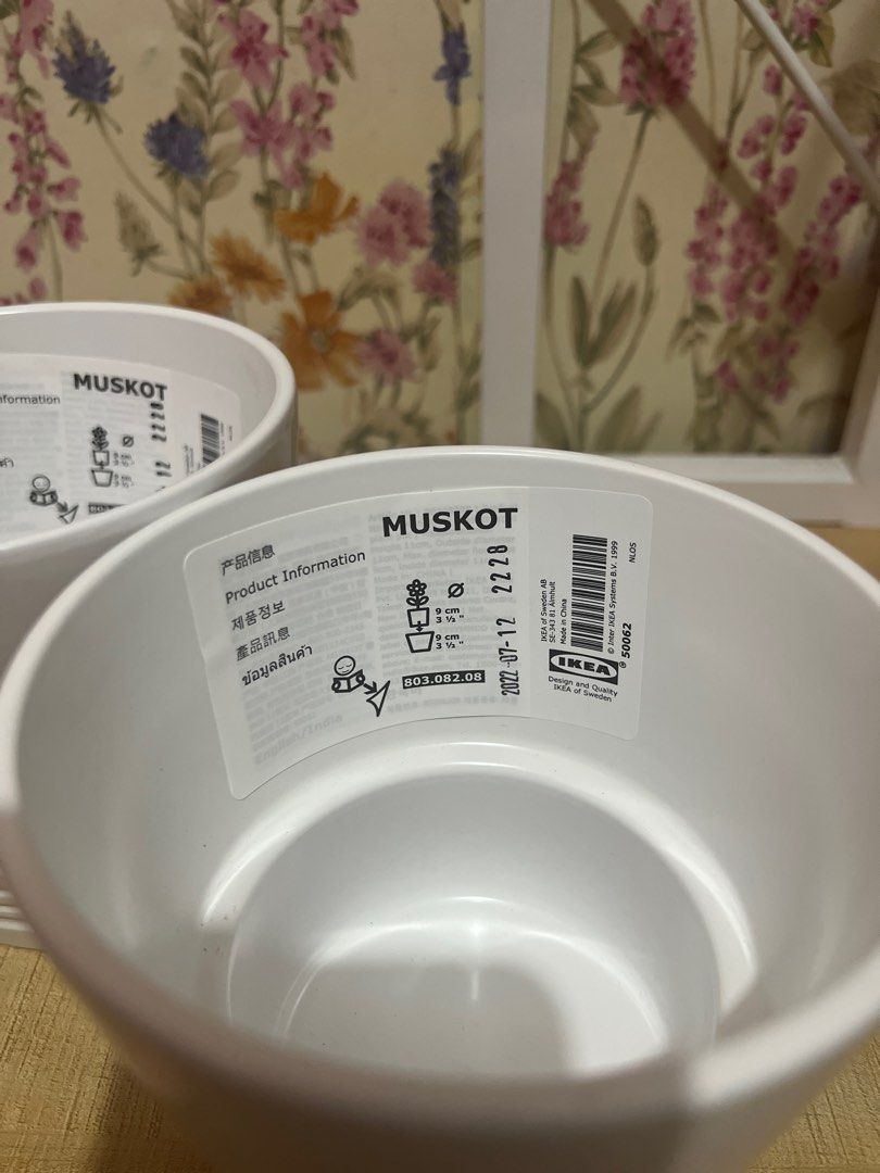 Ikea Muskot Indoor Pot, Furniture & Home Living, Gardening, Pots ...