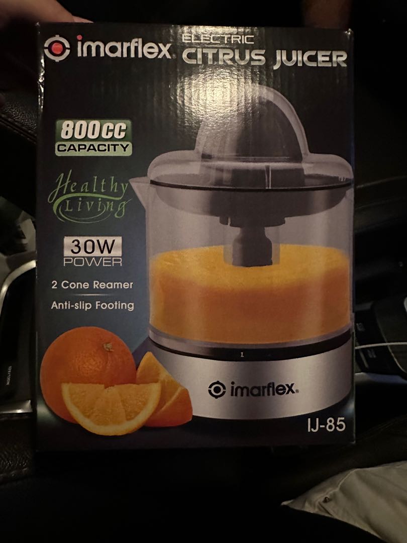 Imarflex citrus juicer, TV & Home Appliances, Kitchen Appliances