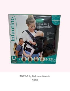 INFANTINO flip 4-in-1 convertible carrier