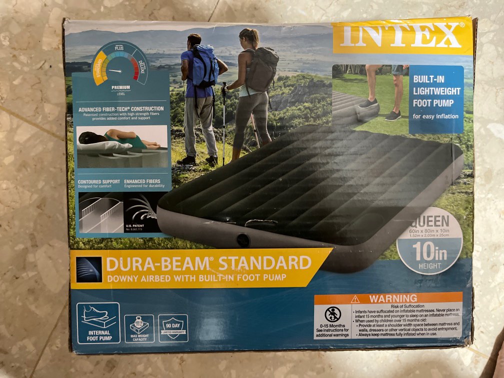 Inflatable bed, Furniture & Home Living, Furniture, Bed Frames