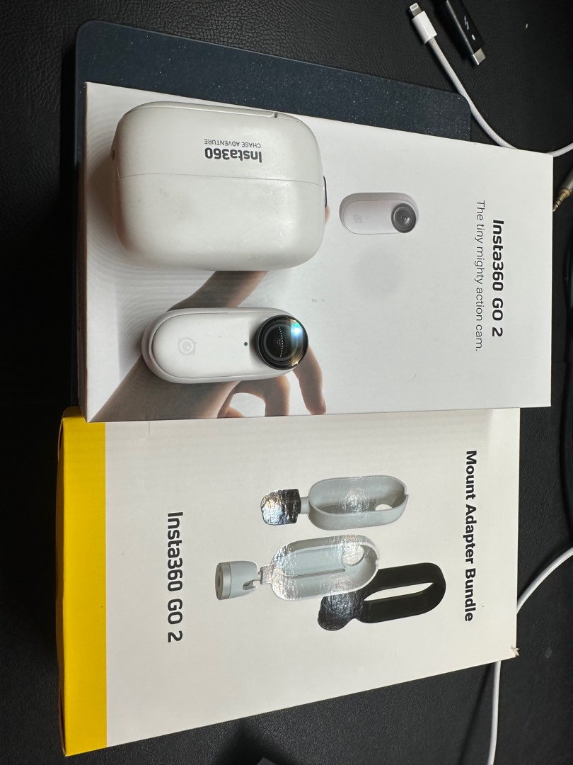 Insta360 GO 3 (32GB) + Invisible Selfie Stick + Mount Adapter Bundle + More  