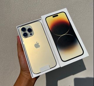 iphone 14 Pro Max 256Gb iBox Gold bisa tt