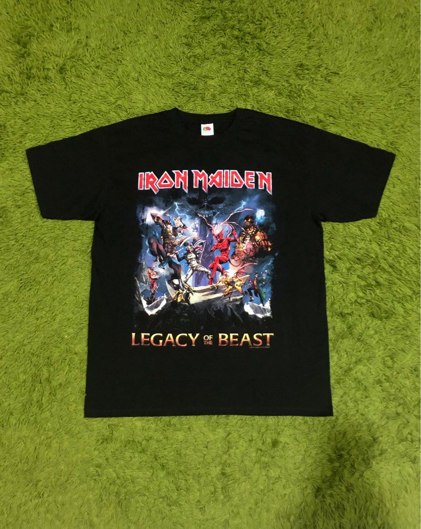 Iron maiden legacy of shop the beast t shirt