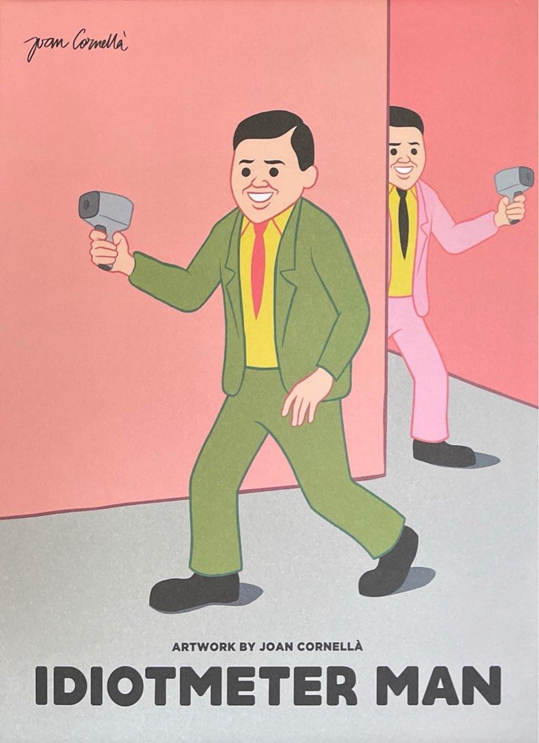 Joan Cornella Idiotmeter Man figure, 興趣及遊戲, 收藏品及紀念品 ...