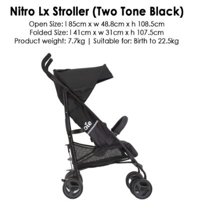 Joie nitro on sale lx stroller review