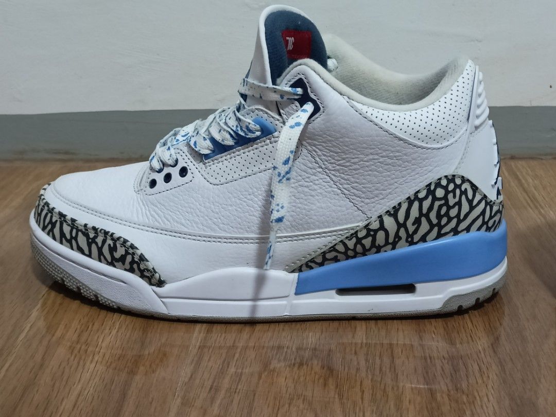 mens jordan 3 unc