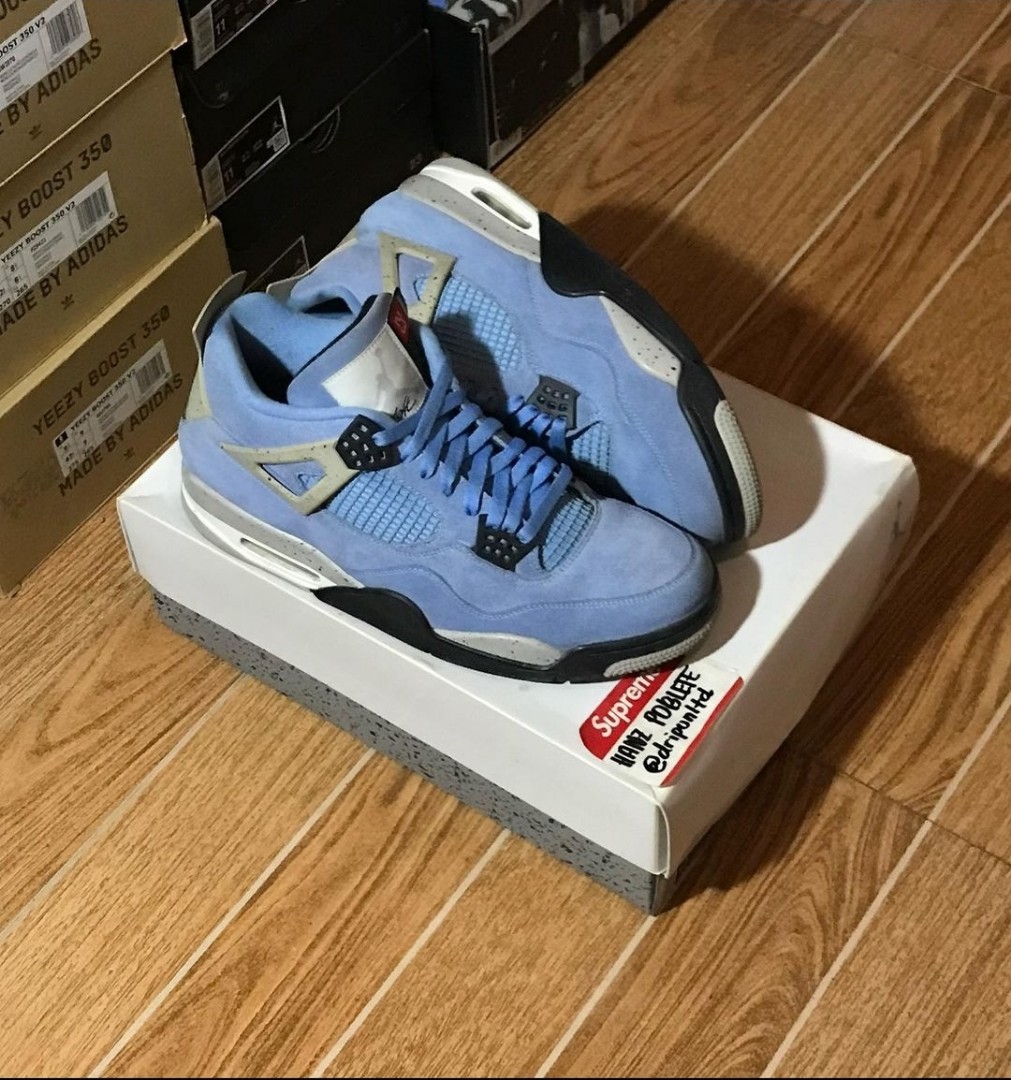 Nike Jordan Retro 4 University Blue, Size: 41-45