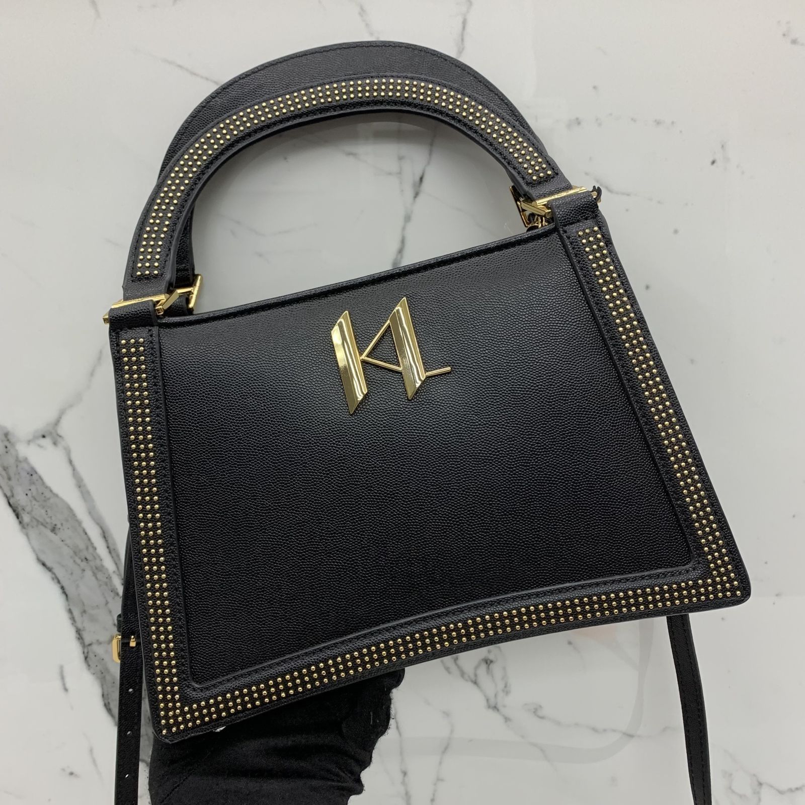 Karl lagerfeld studded bag sales