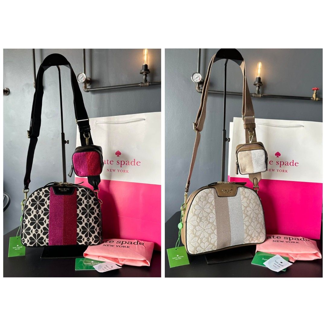 Kate Spade Bags | Kate Spade Staci Dome Crossbody | Color: Black | Size: Os | Emerald8025's Closet