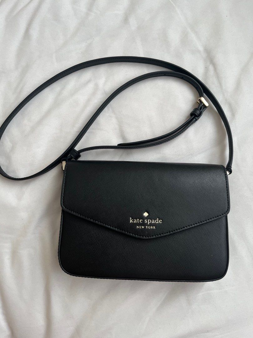 Kate Spade Sadie Envelope Crossbody Leather Purse in Multiple